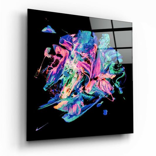 Insigneart USA Insigneart USA Dance of Colors Glass Wall Art