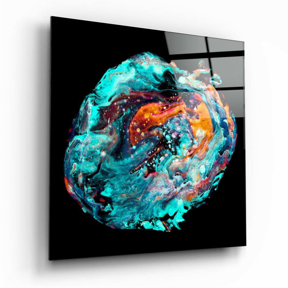 Insigneart USA Insigneart USA Dance of Colors Glass Wall Art