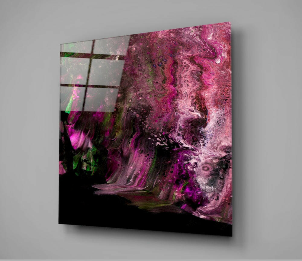 Insigneart USA Insigneart USA Flowing Colors Glass Wall Art