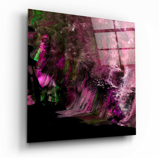 Insigneart USA Insigneart USA Flowing Colors Glass Wall Art
