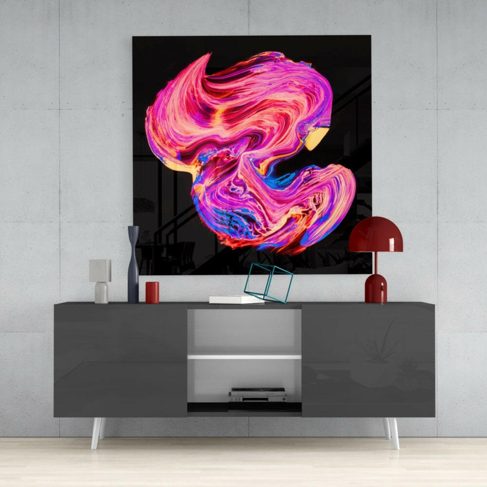 Insigneart USA Insigneart USA Dance of Colors Glass Wall Art
