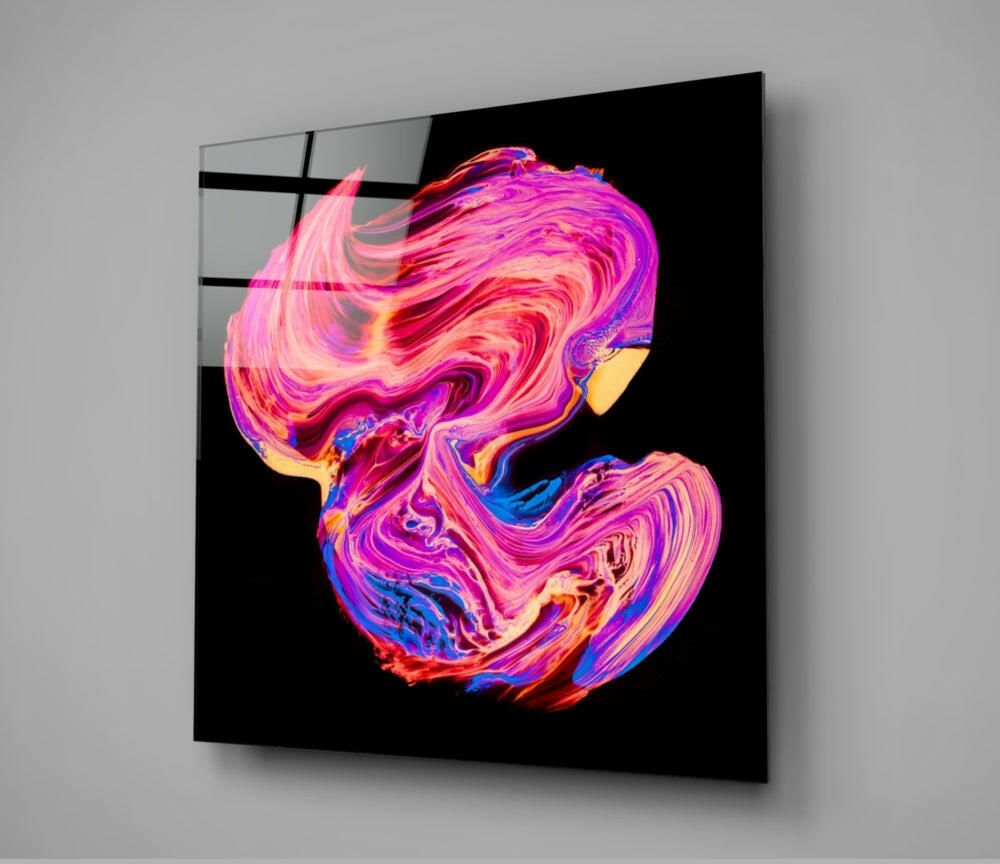 Insigneart USA Insigneart USA Dance of Colors Glass Wall Art
