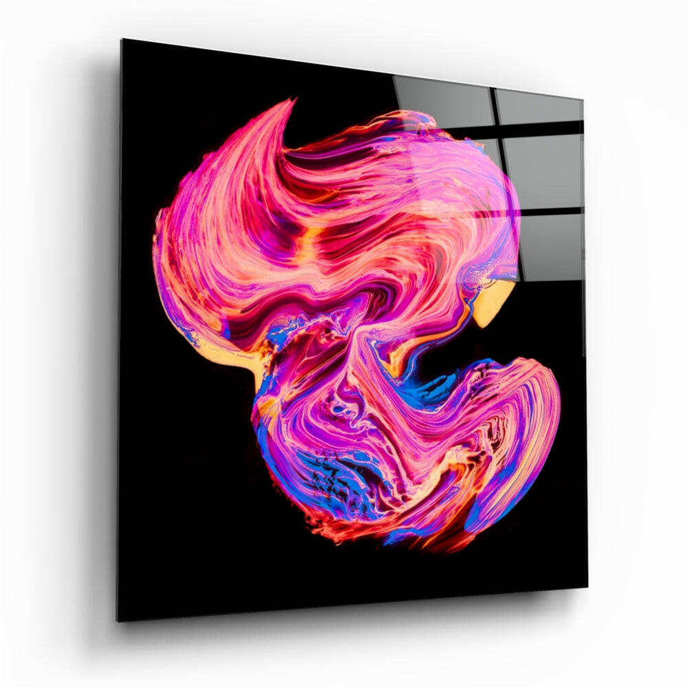 Insigneart USA Insigneart USA Dance of Colors Glass Wall Art