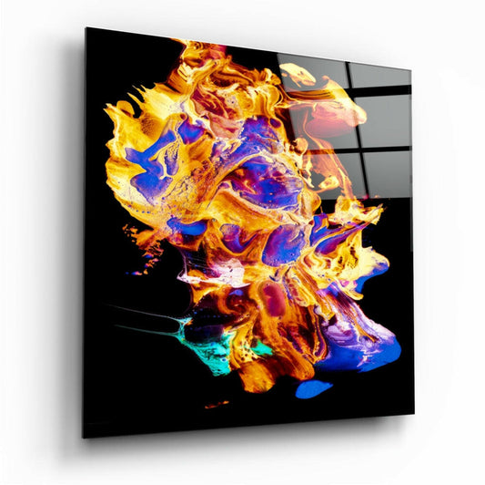 Insigneart USA Insigneart USA Dance of Colors Glass Wall Art