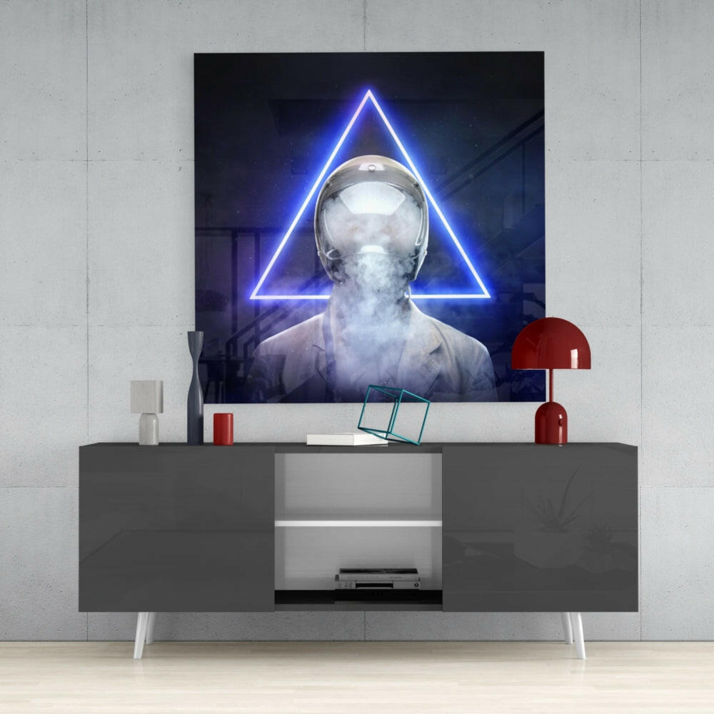 Insigneart USA Insigneart USA Geometric Thoughts Glass Wall Art