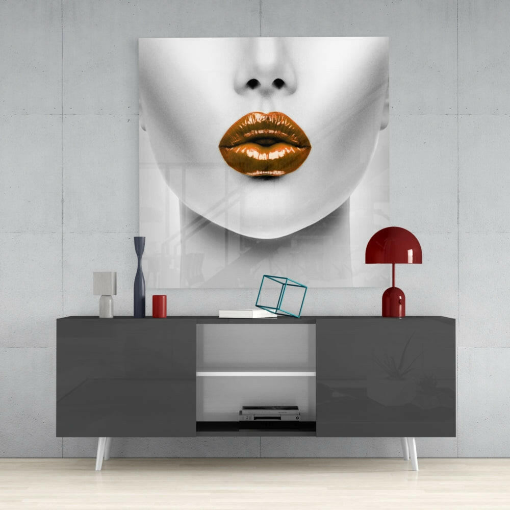 Insigneart USA Insigneart USA Lips Glass Wall Art
