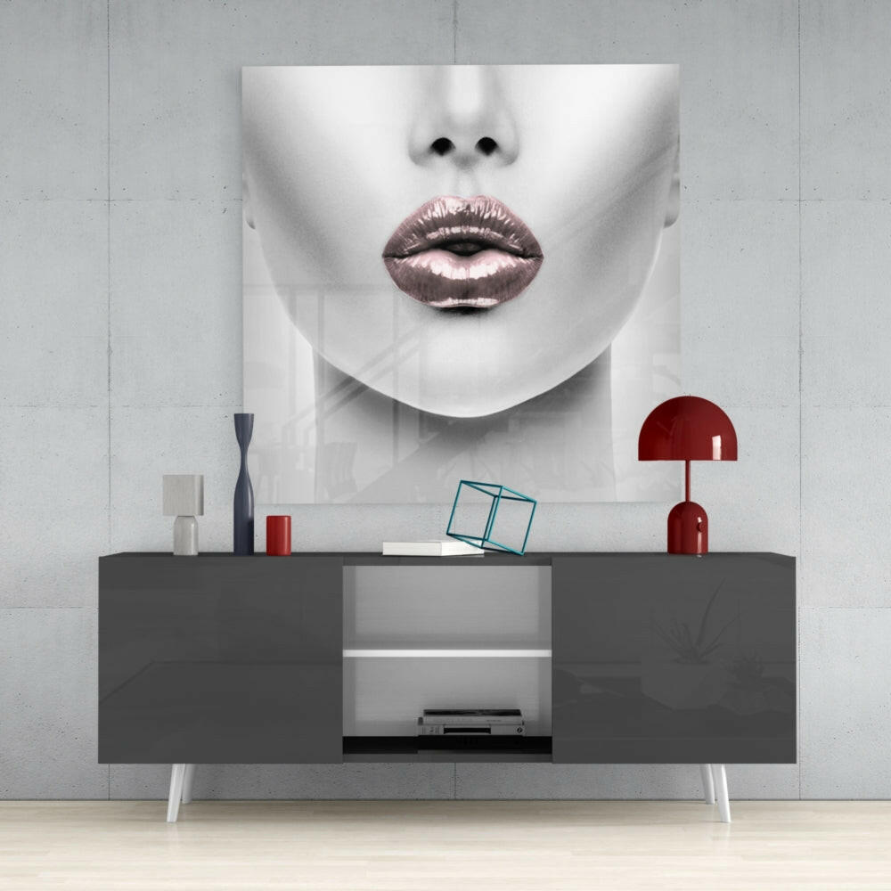 Insigneart USA Insigneart USA Lips Glass Wall Art