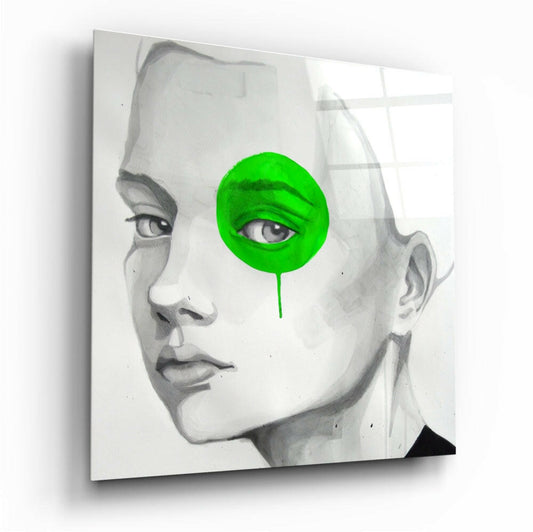 Insigneart USA Insigneart USA Green Look Glass Wall Art