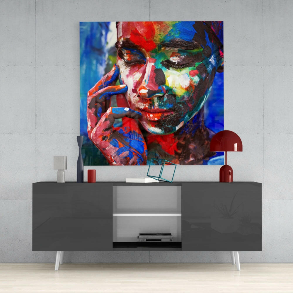 Insigneart USA Insigneart USA Colored Sadness Glass Wall Art