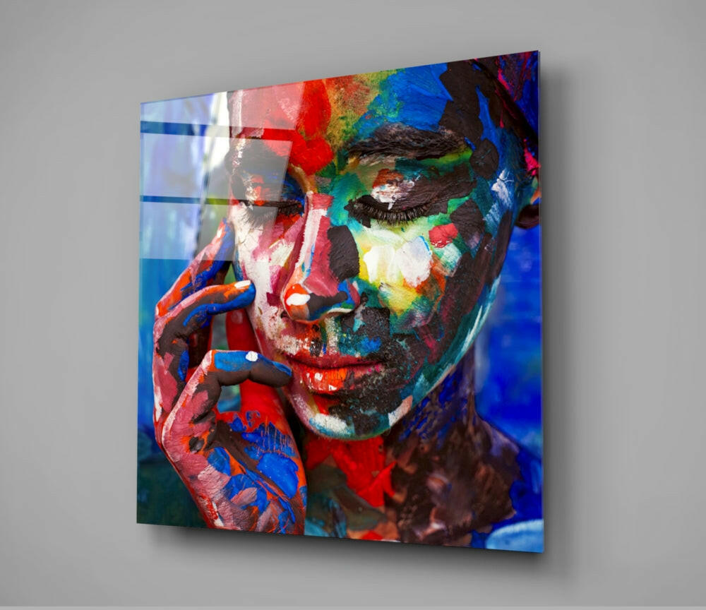 Insigneart USA Insigneart USA Colored Sadness Glass Wall Art