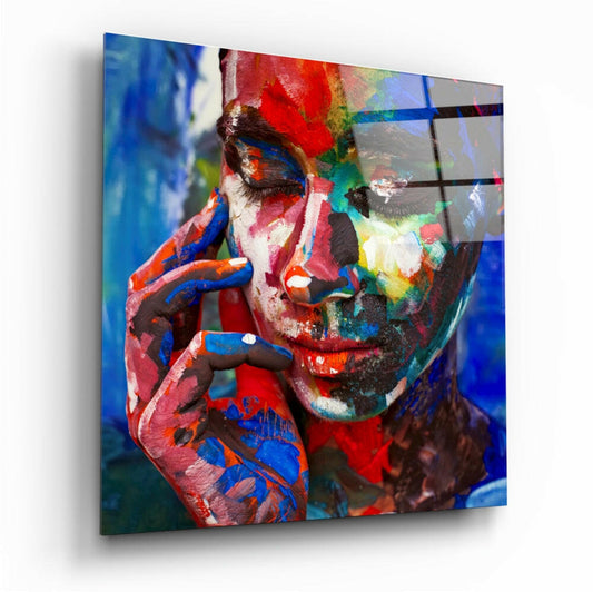 Insigneart USA Insigneart USA Colored Sadness Glass Wall Art