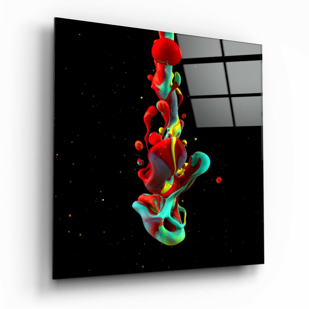 Insigneart USA Insigneart USA Dance of Colors Glass Wall Art