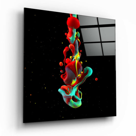 Insigneart USA Insigneart USA Dance of Colors Glass Wall Art