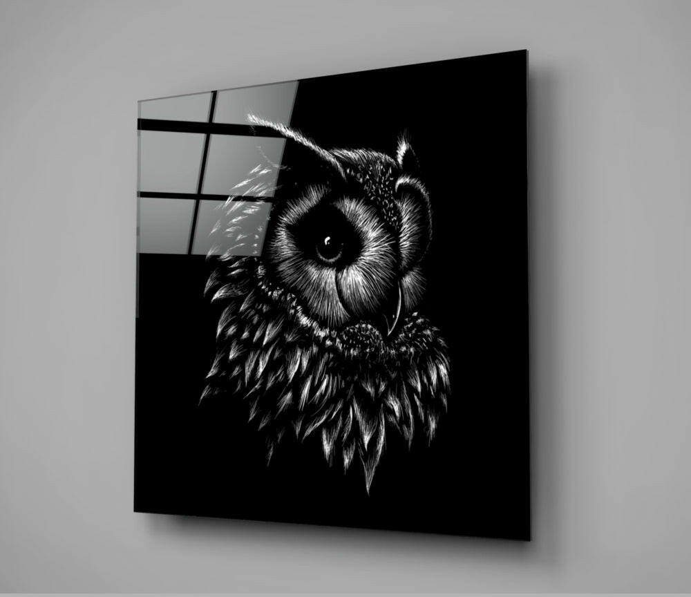 Insigneart USA Insigneart USA Owl Glass Wall Art