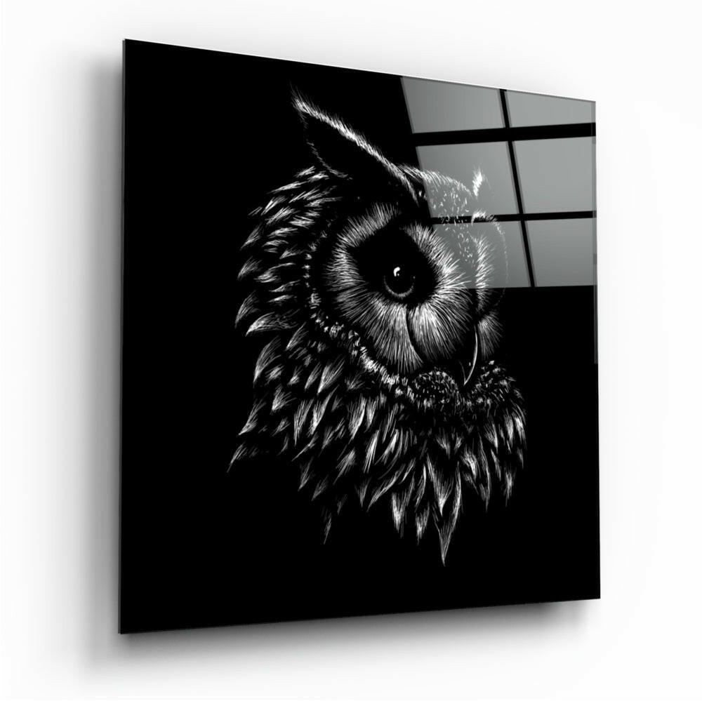 Insigneart USA Insigneart USA Owl Glass Wall Art