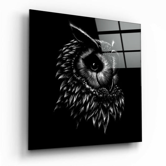 Insigneart USA Insigneart USA Owl Glass Wall Art