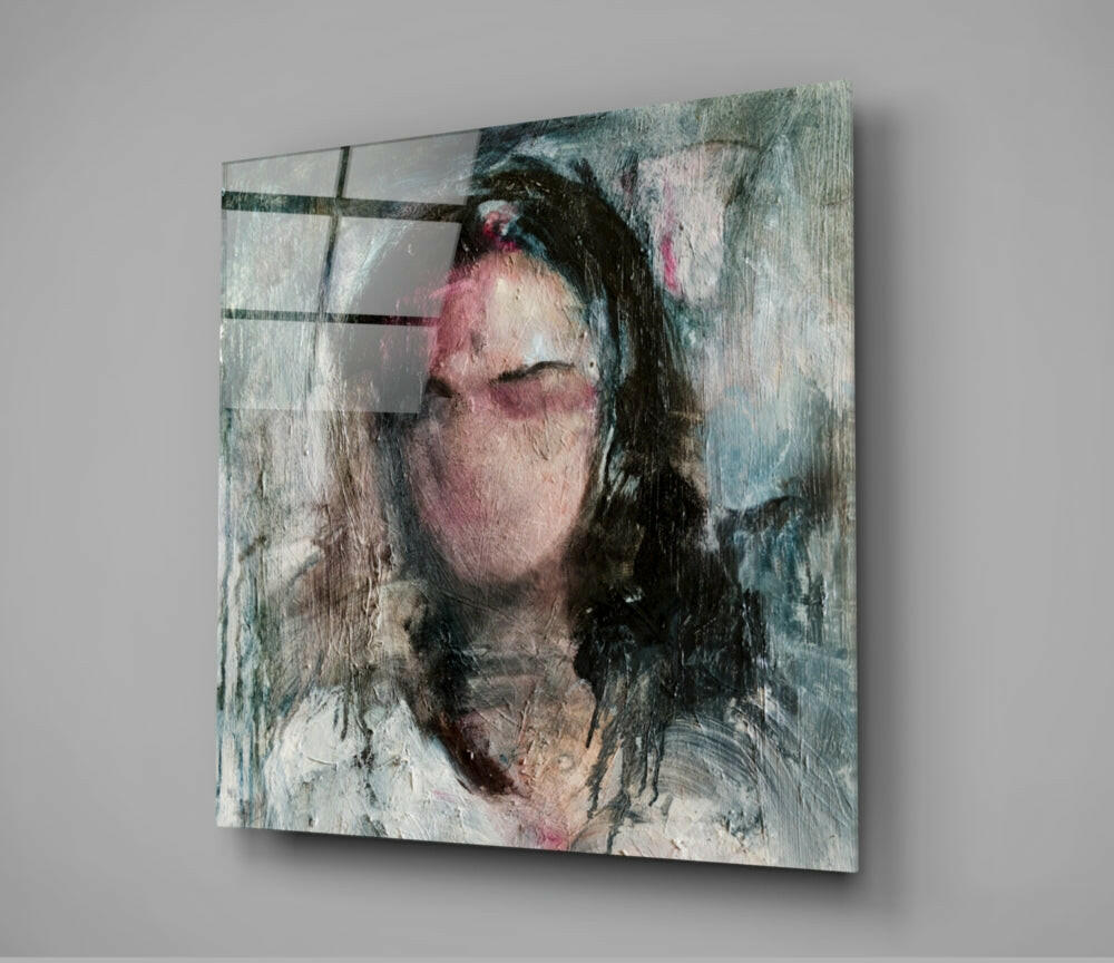 Insigneart USA Insigneart USA Abstract Woman Glass Wall Art