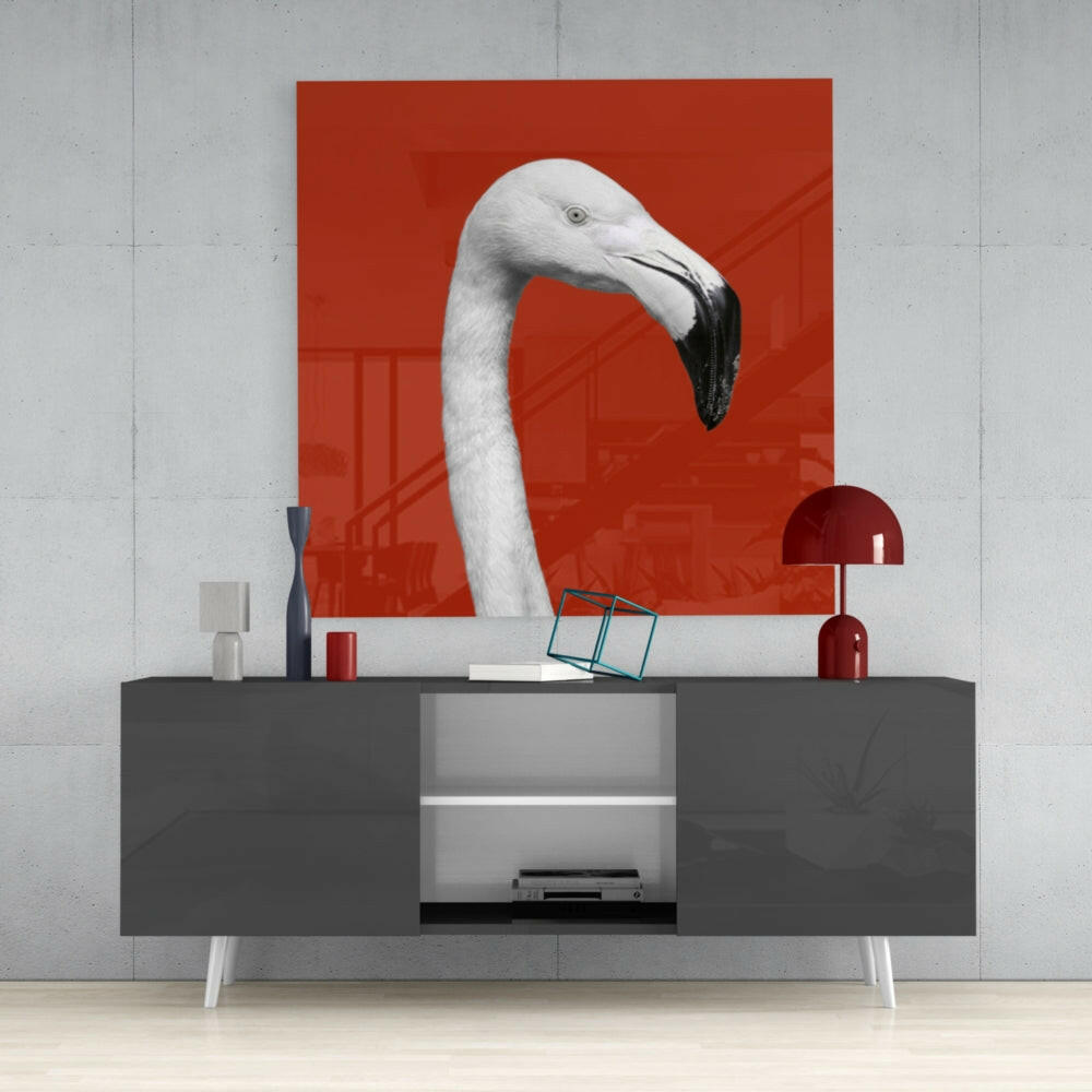 Insigneart USA Insigneart USA Flamingo Glass Wall Art