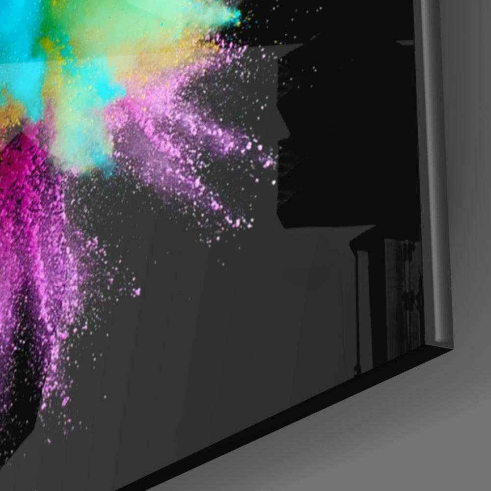 Insigneart USA Insigneart USA Color Explosion Glass Wall Art