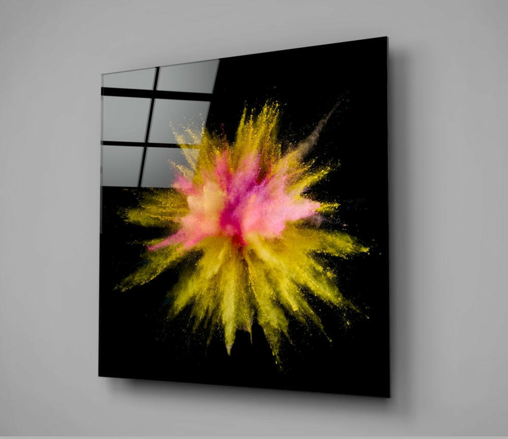 Insigneart USA Insigneart USA Color Explosion Glass Wall Art