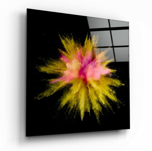 Insigneart USA Insigneart USA Color Explosion Glass Wall Art