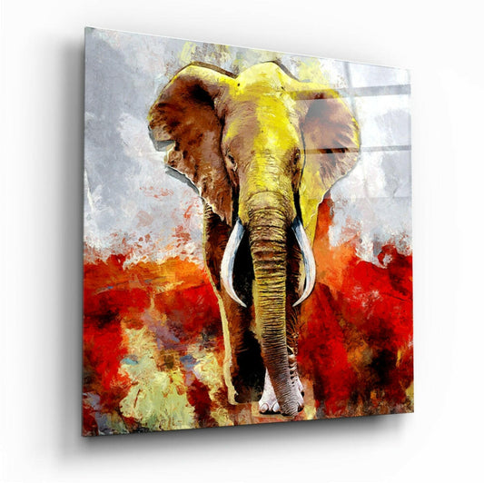 Insigneart USA Insigneart USA Elephant Glass Wall Art