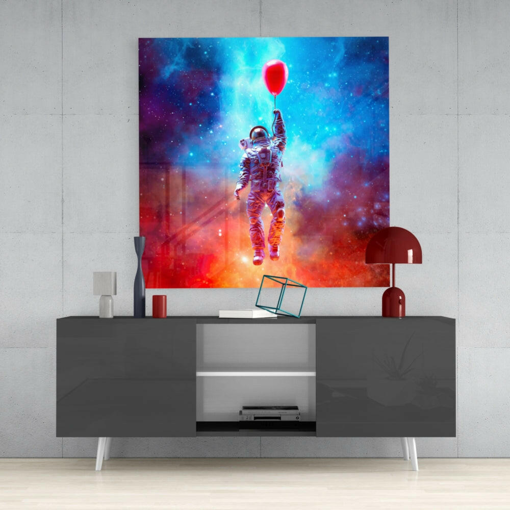 Insigneart USA Insigneart USA Astronaut Glass Wall Art