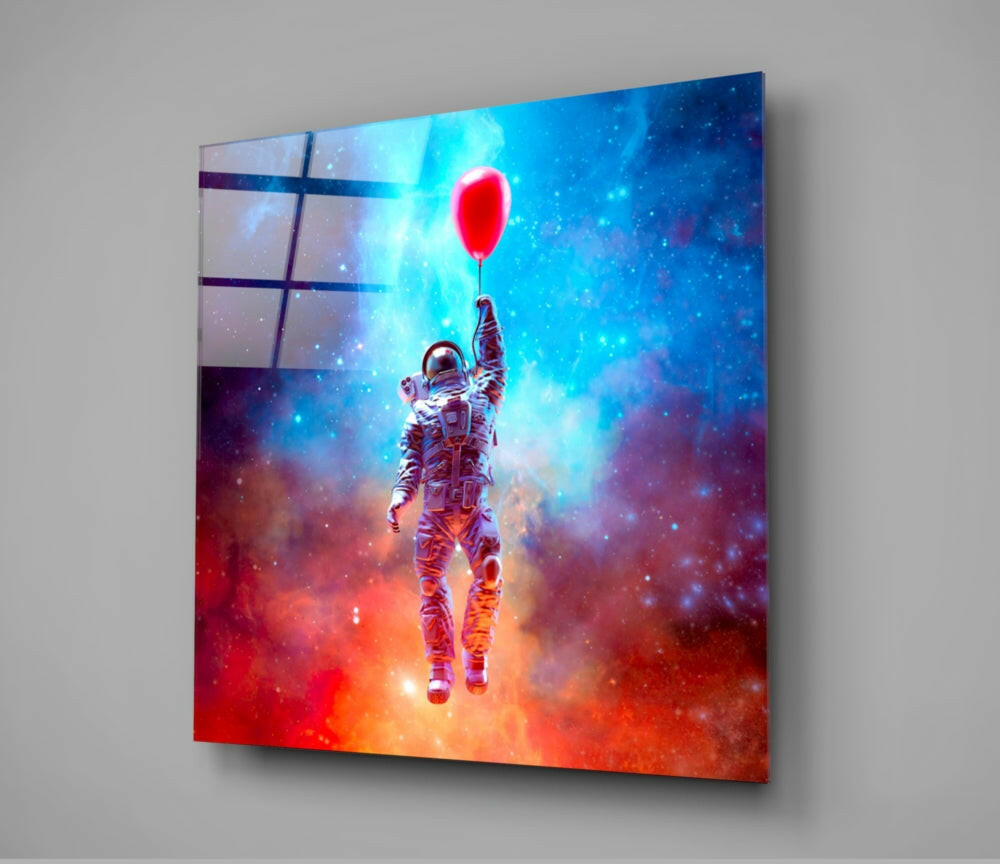 Insigneart USA Insigneart USA Astronaut Glass Wall Art