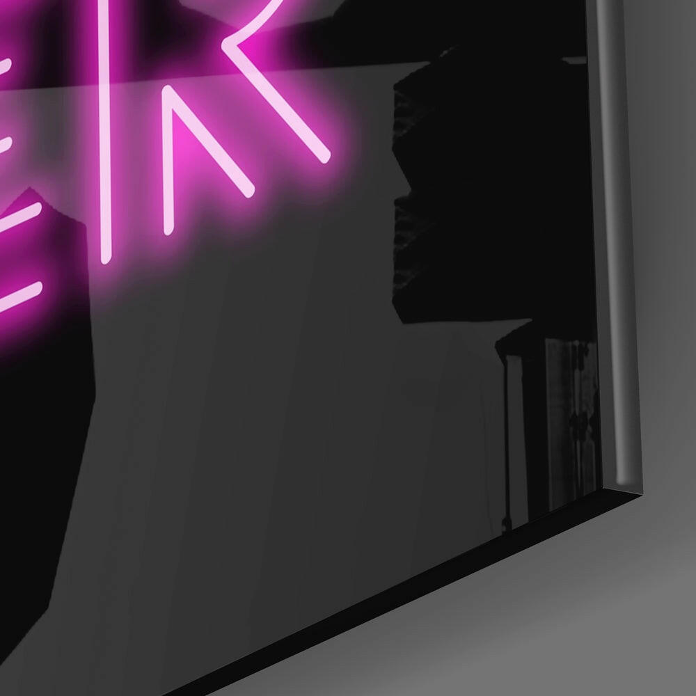 Insigneart USA Insigneart USA “Now or Never” Glass Wall Art