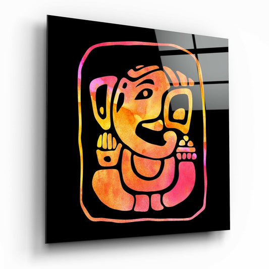 Insigneart USA Insigneart USA Ganesha Glass Wall Art