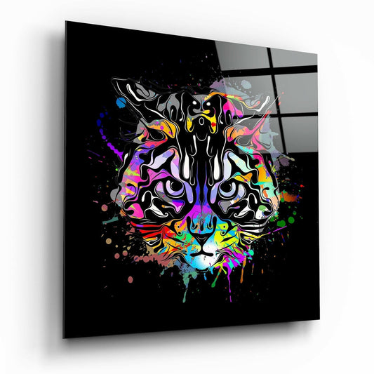 Insigneart USA Insigneart USA Cat Art Glass Wall Art