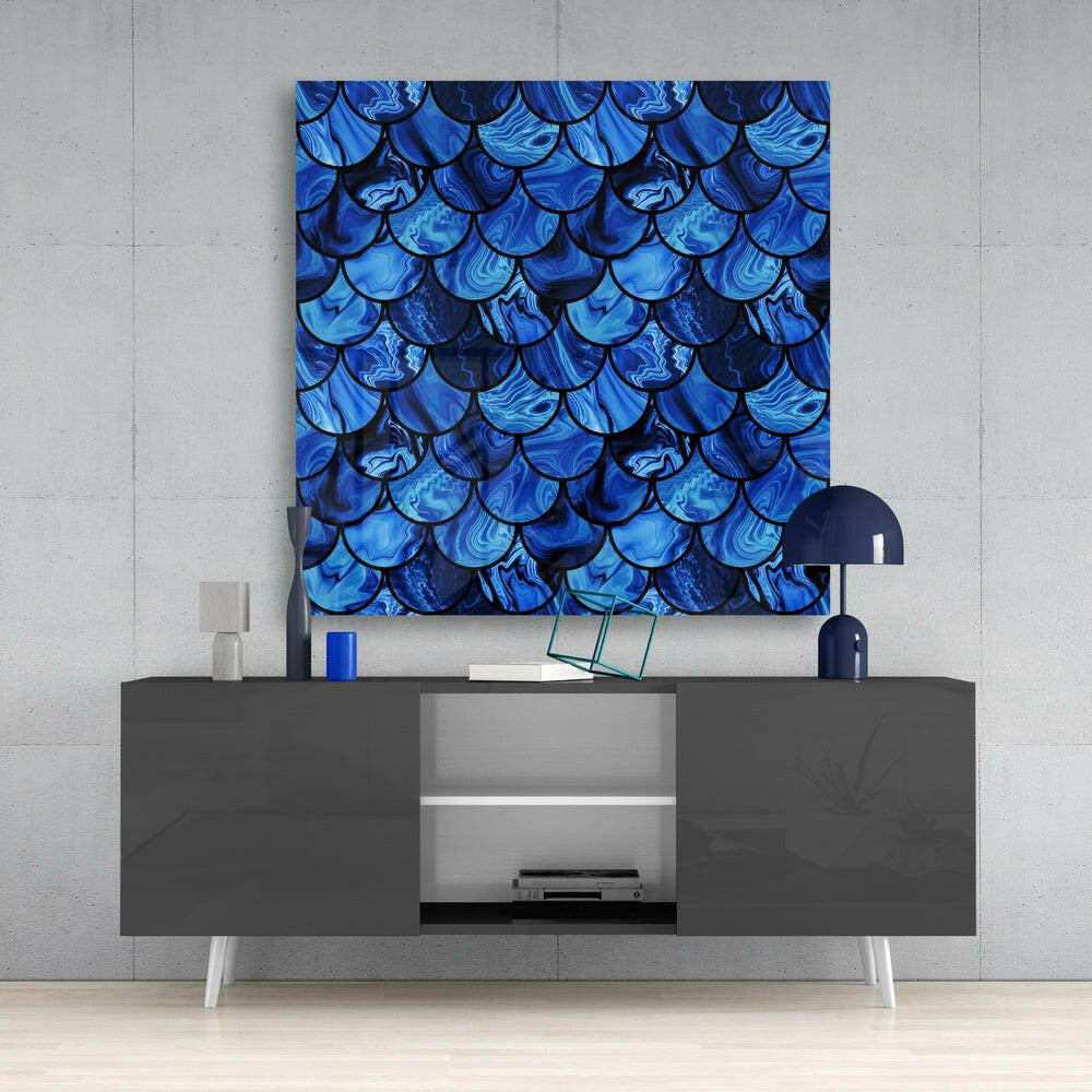 Insigneart USA Insigneart USA Fish Scale Glass Wall Art