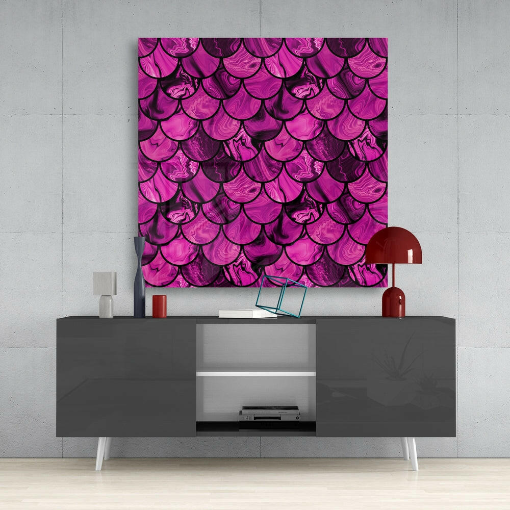 Insigneart USA Insigneart USA Fish Scale Glass Wall Art