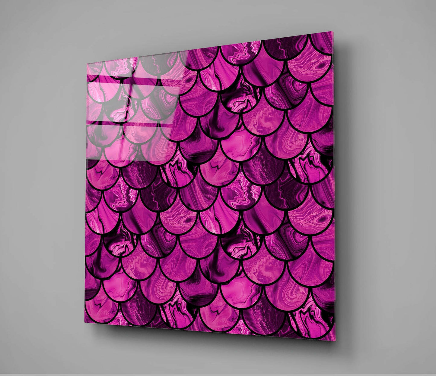 Insigneart USA Insigneart USA Fish Scale Glass Wall Art