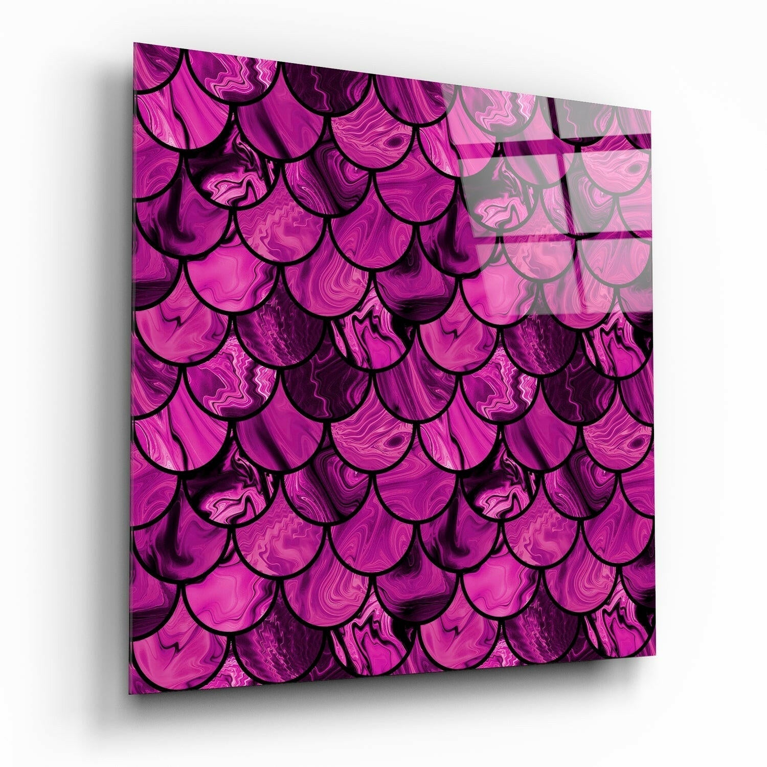 Insigneart USA Insigneart USA Fish Scale Glass Wall Art