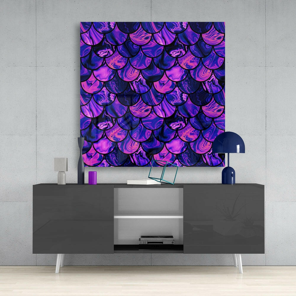 Insigneart USA Insigneart USA Fish Scale Glass Wall Art