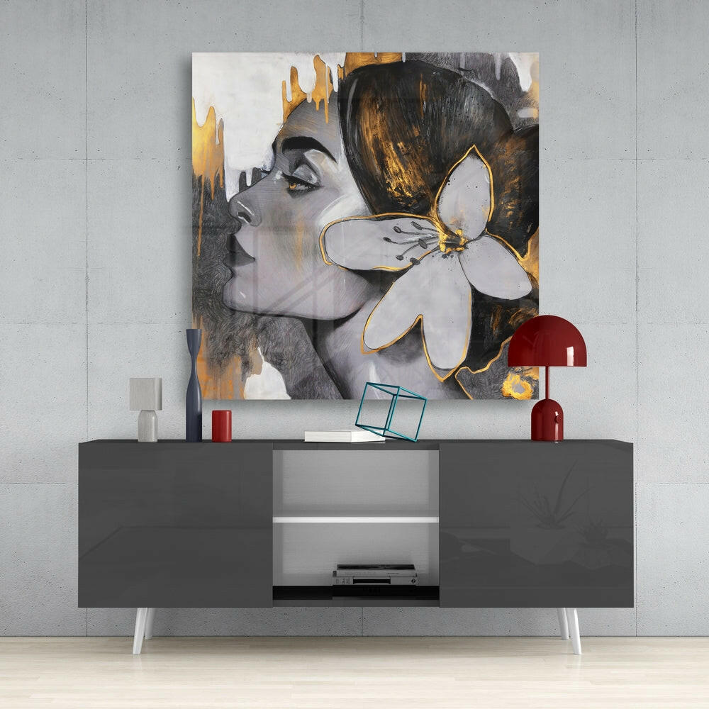 Insigneart USA Insigneart USA Flower Crown Glass Wall Art