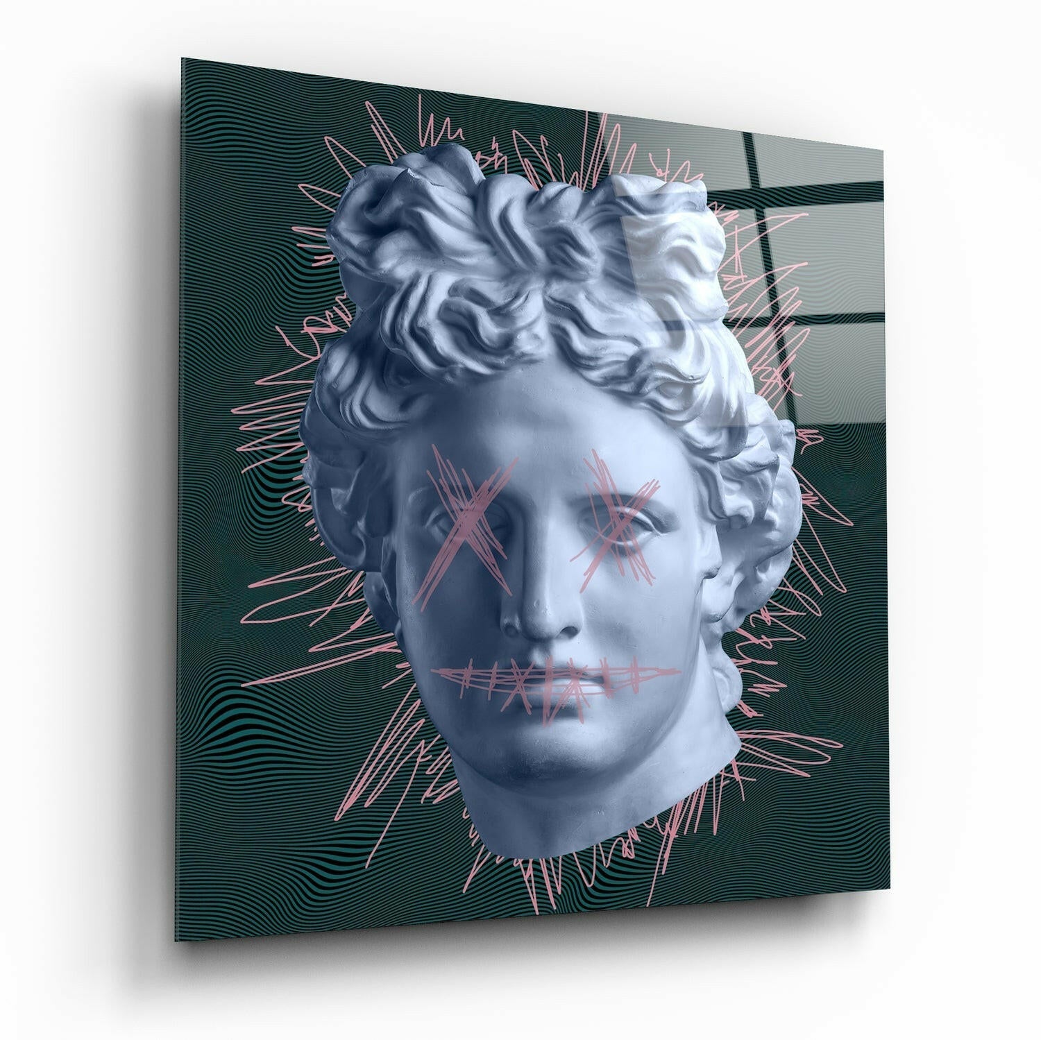 Insigneart USA Insigneart USA Sculpture Glass Wall Art