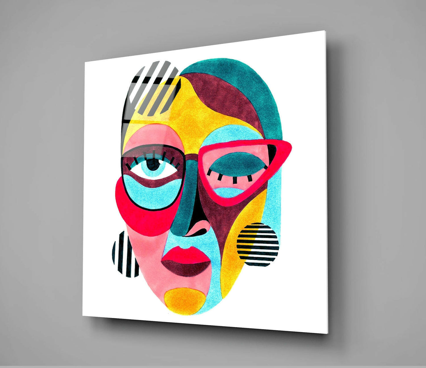 Insigneart USA Insigneart USA Abstract Glass Wall Art
