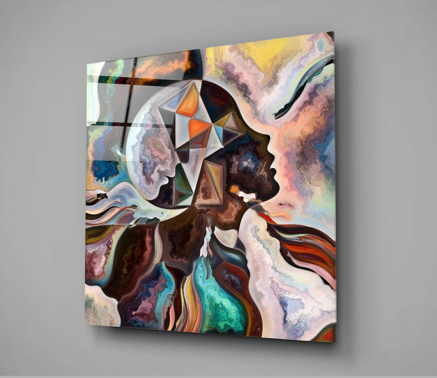 Insigneart USA Insigneart USA Meditation Glass Wall Art