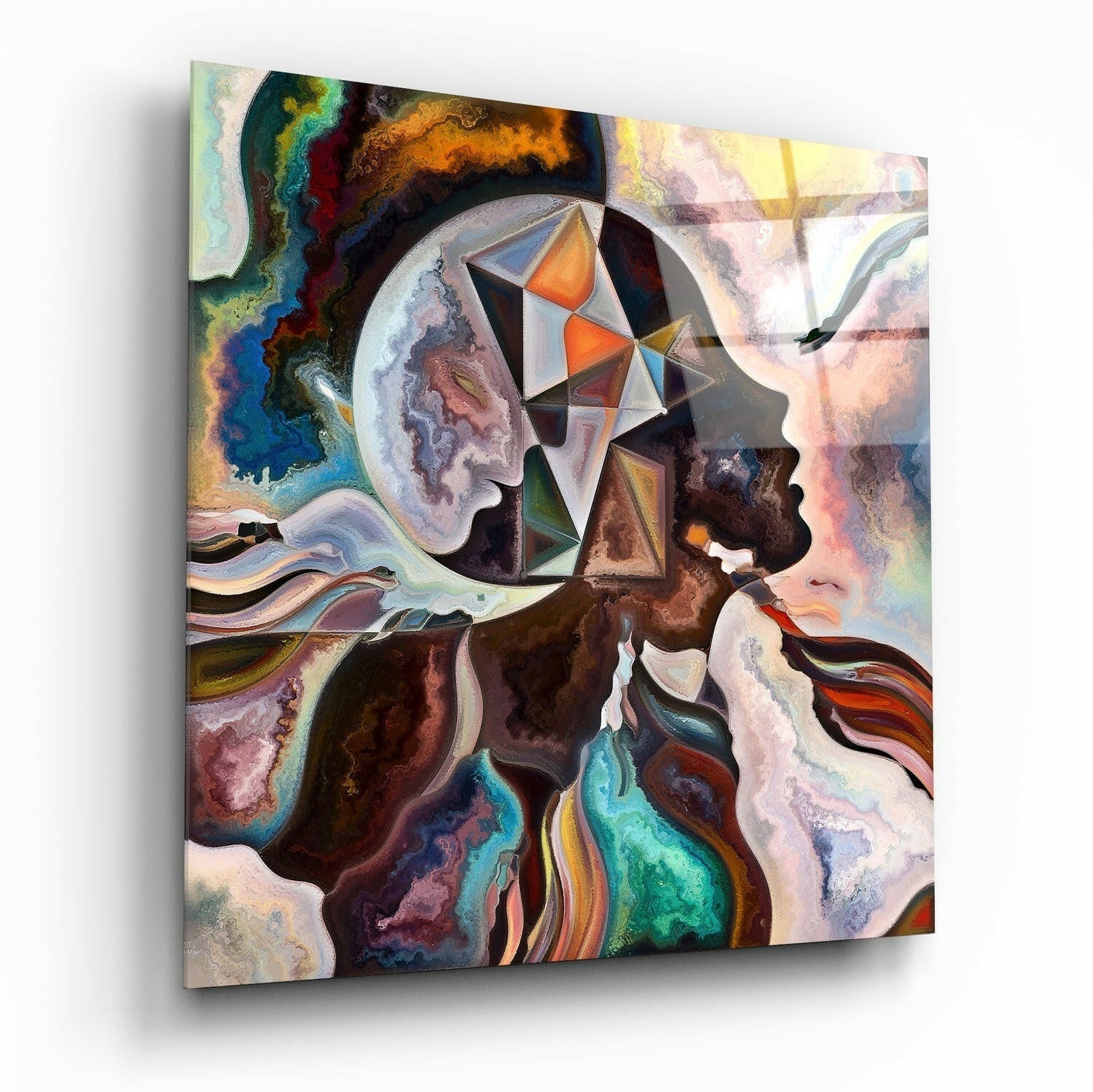 Insigneart USA Insigneart USA Meditation Glass Wall Art