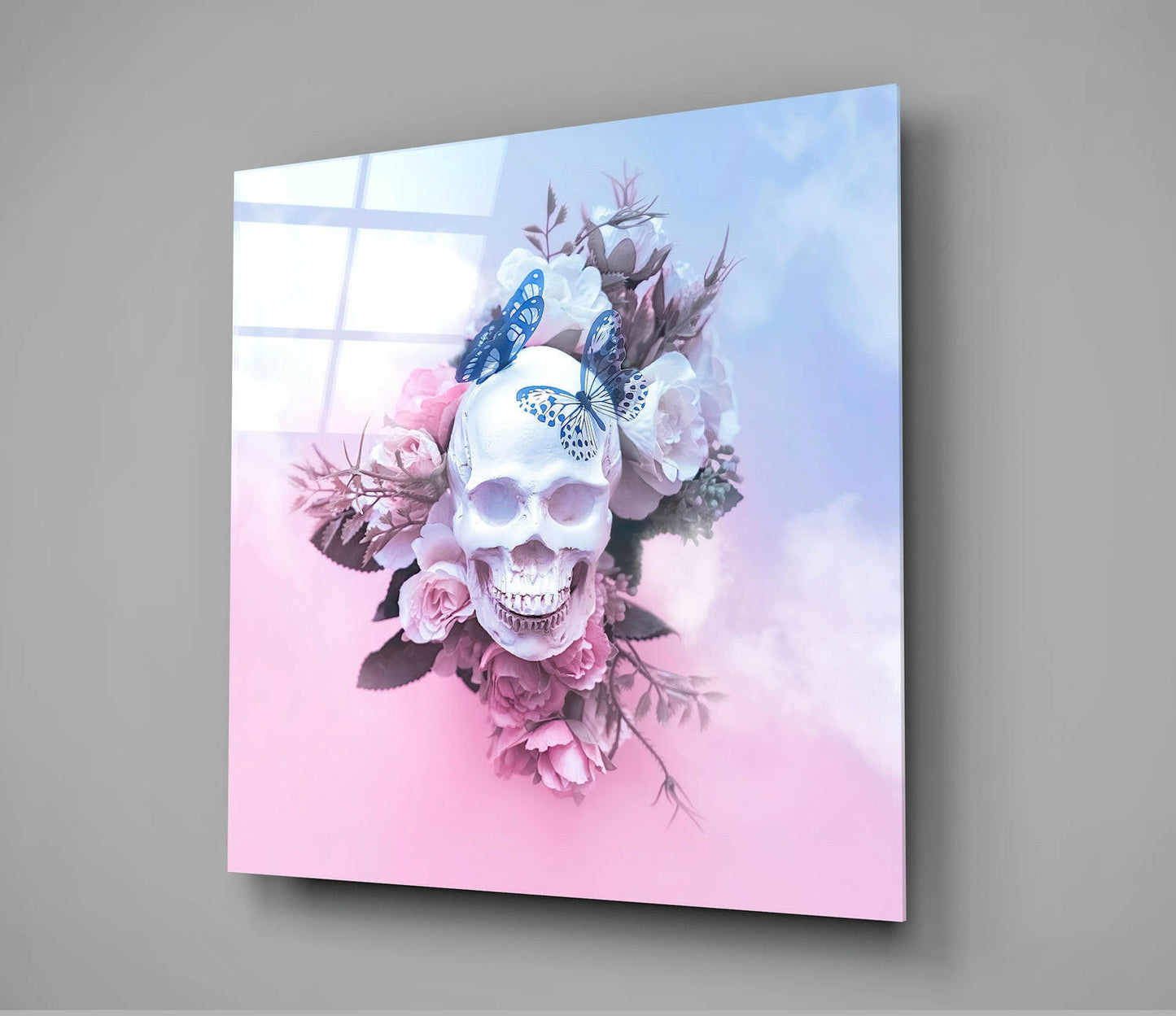 Insigneart USA Insigneart USA Flower Head Glass Wall Art