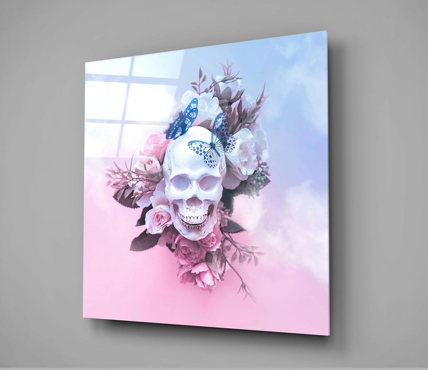 Insigneart USA Insigneart USA Flower Head Glass Wall Art
