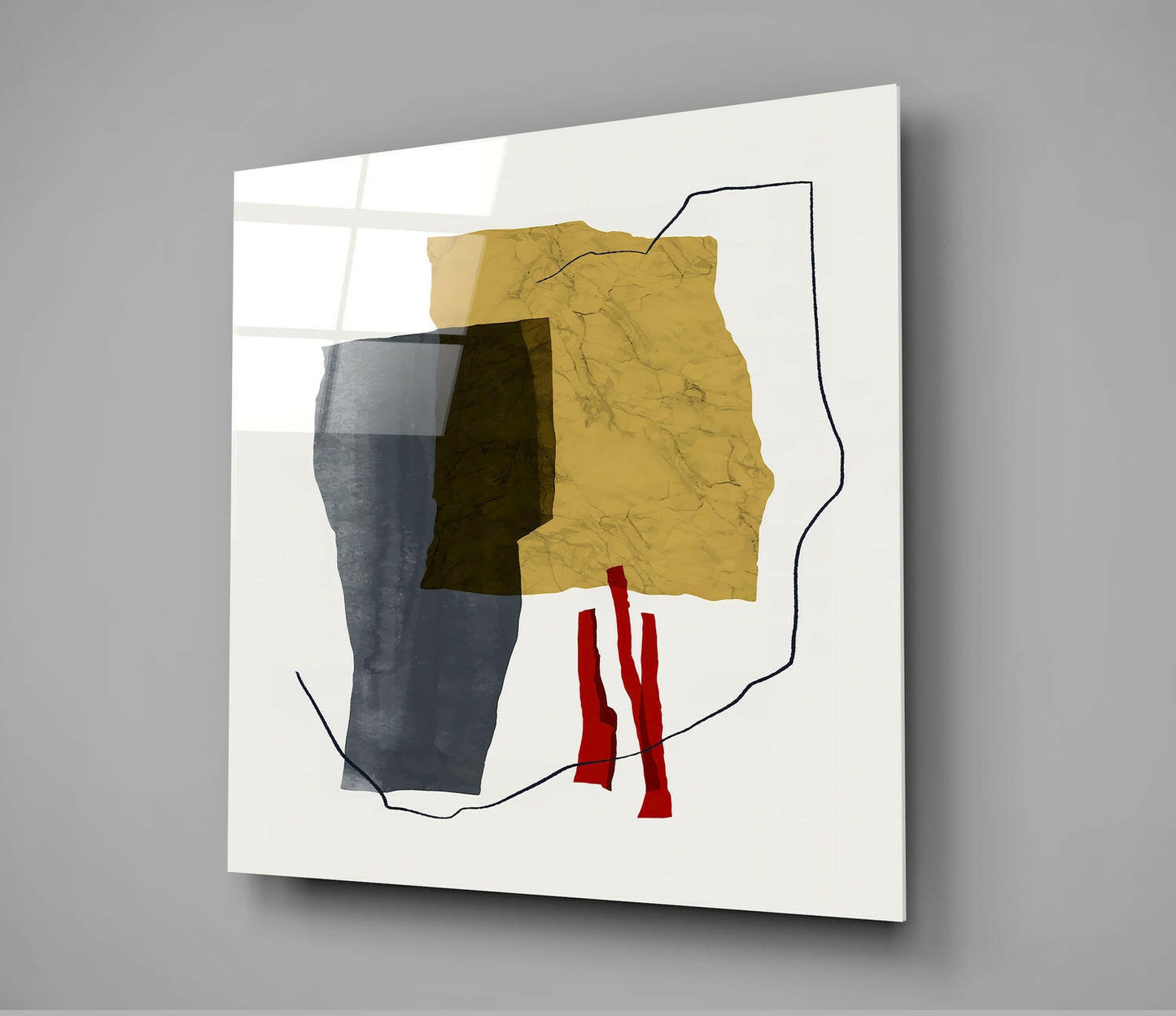 Insigneart USA Insigneart USA Abstract Pattern Glass Wall Art