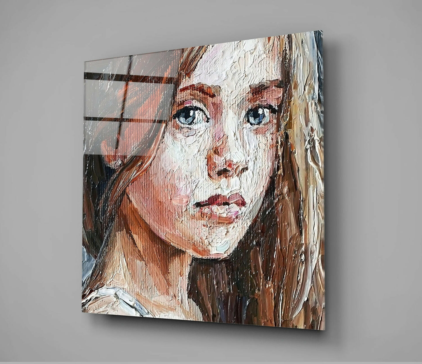 Insigneart USA Insigneart USA Girl Glass Wall Art