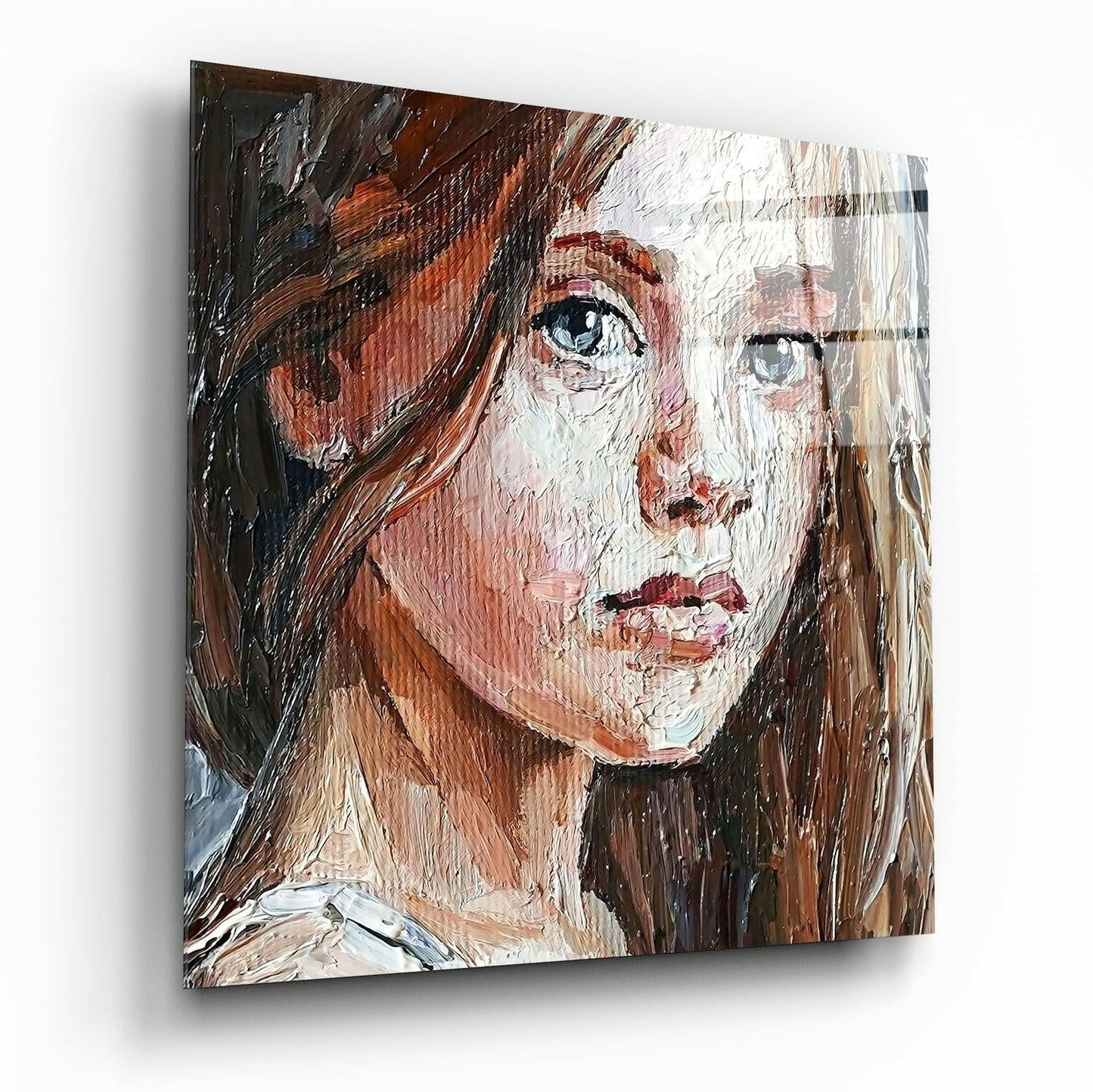 Insigneart USA Insigneart USA Girl Glass Wall Art