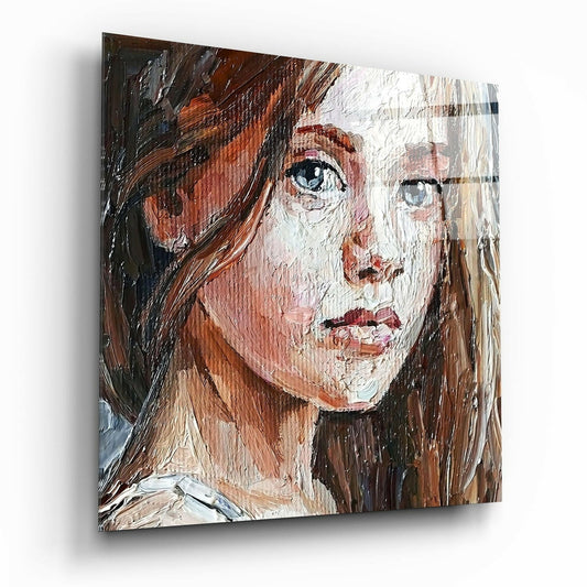 Insigneart USA Insigneart USA Girl Glass Wall Art