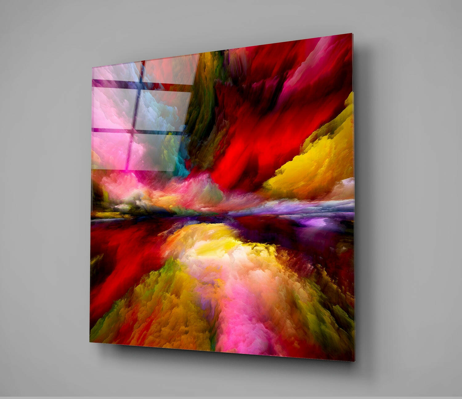 Insigneart USA Insigneart USA Color Explosion Glass Wall Art