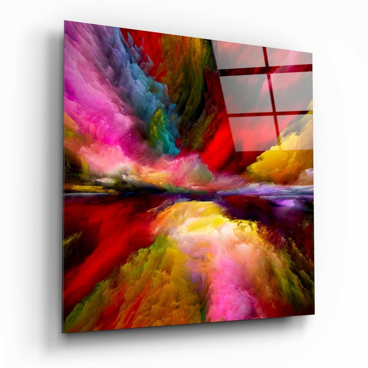Insigneart USA Insigneart USA Color Explosion Glass Wall Art
