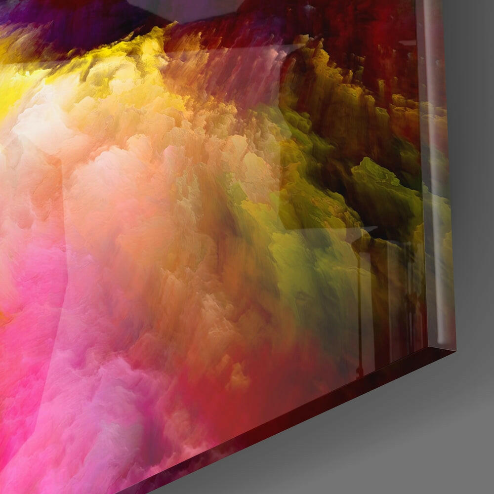 Insigneart USA Insigneart USA Color Explosion Glass Wall Art